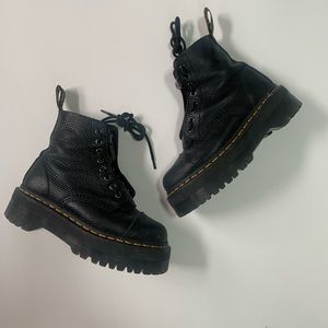 Dr Martens Sinclair Zip Up Platform Boots